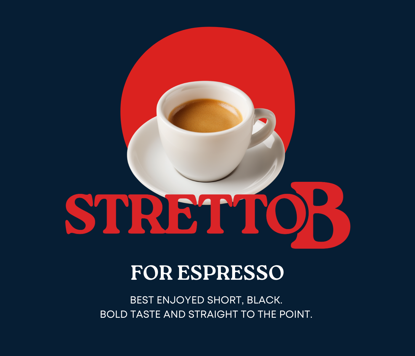 Caffe B Stretto B For Espresso