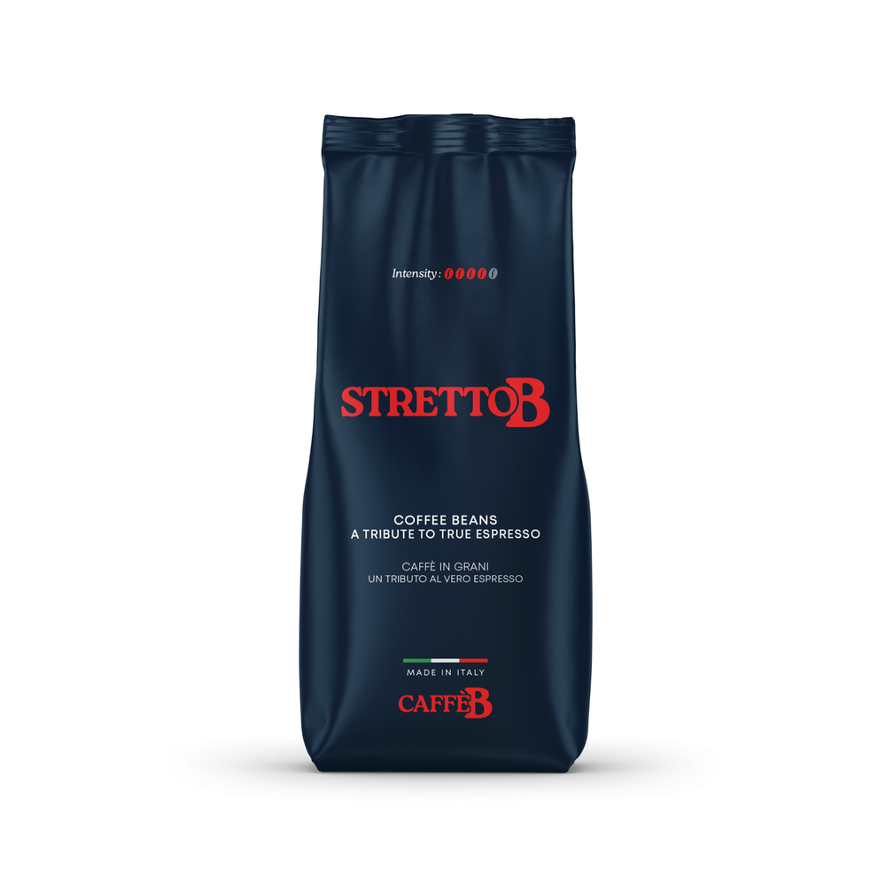 Caffe B Stretto B Whole Beans 1Kg bag