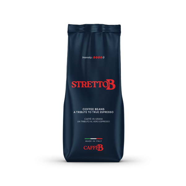 Caffe B Stretto B Whole Beans 1Kg bag