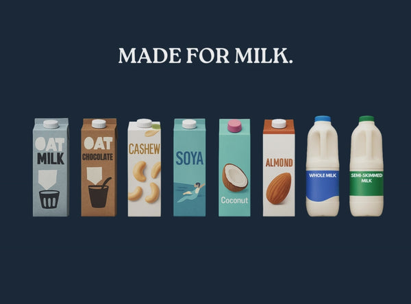 Caffè B Made for Milk banner